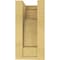 Ekena Millwork 4"W x 4"D x 8"H Wide Mediterranean Rough Cedar Woodgrain TimberThane Corbel, Primed Tan CORUR04X04X08MEDRCPR - alternate 2